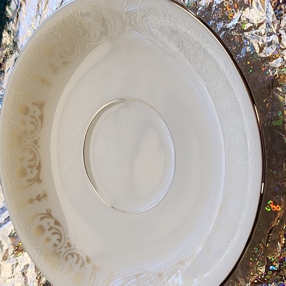 Other - Set of 7 Royal Song Bridal Lace saucers fine china
